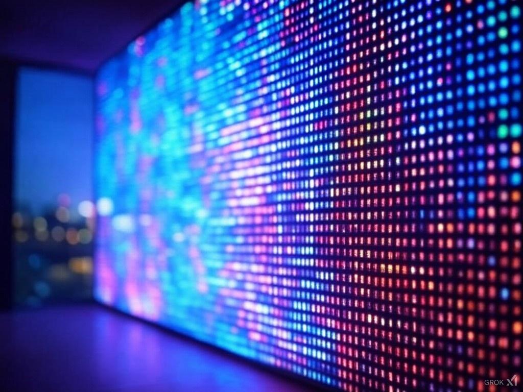 Mur de led